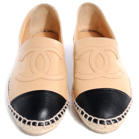 chanel shoes espadrilles cheap